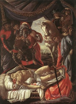 Botticelli Lienzo - El descubrimiento del asesinato de Holofernes Sandro Botticelli